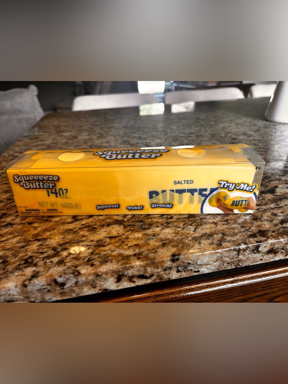Squeeeeze butter. New